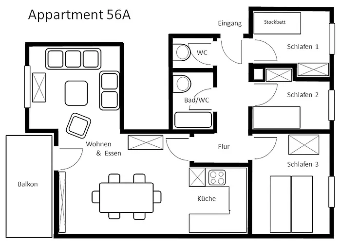 La Siala Apt-56a By Interhome Apartamento *